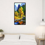 Lakeside Tree - Full Drill Round Drill - 45x85cm