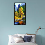 Lakeside Tree - Full Drill Round Drill - 45x85cm