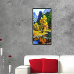 Lakeside Tree - Full Drill Round Drill - 45x85cm