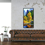 Lakeside Tree - Full Drill Round Drill - 45x85cm