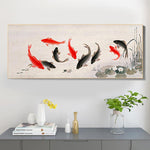 Fish - Full Drill Round Drill - 100x50cm
