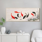 Fish - Full Drill Round Drill - 100x50cm