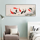 Fish - Full Drill Round Drill - 100x50cm