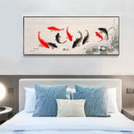 Fish - Full Drill Round Drill - 100x50cm