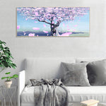 Cherry Blossoms - Full Drill Round Drill - 85x45cm