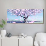 Cherry Blossoms - Full Drill Round Drill - 85x45cm