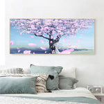 Cherry Blossoms - Full Drill Round Drill - 85x45cm
