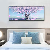 Cherry Blossoms - Full Drill Round Drill - 85x45cm