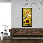 Sunflower - Full Drill Round Drill - 45x85cm