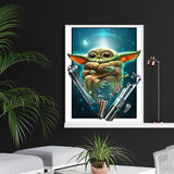Yoda - Full Drill Round Drill - 30x40cm