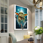 Yoda - Full Drill Round Drill - 30x40cm