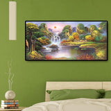 Landscape - Full Drill Round Drill - 100x50cm