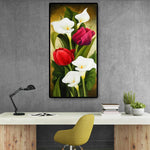 Flower - Full Drill Round Drill - 45x85cm