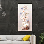 45x85cm Vase Mangnolia - Full Drill Round Drill - 45x85cm