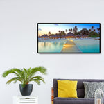 Beach Villa - Full Drill Round Drill - 80x40cm