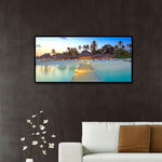 Beach Villa - Full Drill Round Drill - 80x40cm
