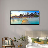 Beach Villa - Full Drill Round Drill - 80x40cm