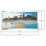 Beach Villa - Full Drill Round Drill - 80x40cm