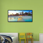 Beach Villa - Full Drill Round Drill - 80x40cm