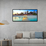 Beach Villa - Full Drill Round Drill - 80x40cm