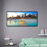 Beach Villa - Full Drill Round Drill - 80x40cm