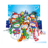 8pcs/Set-Christmas-Diamond Greeting Cards