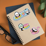 2pcs Cartoon DIY Diamond Drawing Sticker