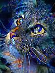 Cat-Full Round Diamond Painting 30*40cm