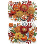 Autumn Pumpkin Quill Paper Painting-Partial Special Diamond Painting-40x30cm