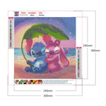 Stitch-Full Round Diamond Painting-30x30cm