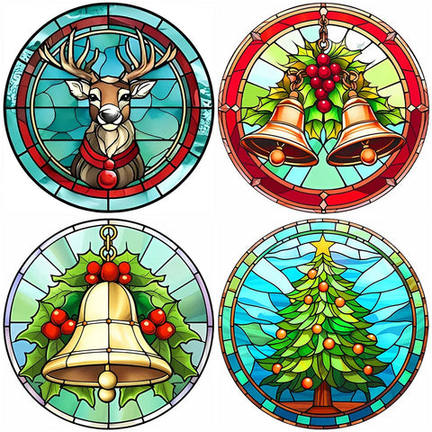 Christmas-Full Round Diamond Painting-30x30cm