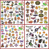 4pcs/set-Halloween-Diamond Sticker