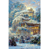 Cloud Heavenly Palace-Full Drill Diamond Painting