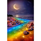 Meniscus Colorful River-Full Drill Diamond Painting 40x70cm