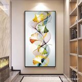 Leaf - Full Drill Round Drill Painting - 85x45cm