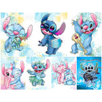 Stitch-Full Round Diamond Painting-30x40cm