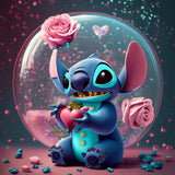Stitch-Full Round Diamond Painting-30x40cm