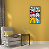 Cartoon-Full Round Diamond Painting-30x50cm