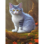 Animal-Full Round Diamond Painting-30x40cm