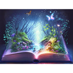 Magic Book-Full Round Diamond Painting-40x30cm