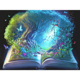 Magic Book-Full Round Diamond Painting-40x30cm