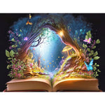 Magic Book-Full Round Diamond Painting-40x30cm