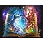 Magic Book-Full Round Diamond Painting-40x30cm