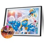Cartoon-Full Round Diamond Painting-40x30cm