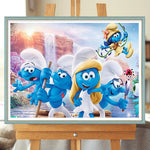 Cartoon-Full Round Diamond Painting-40x30cm