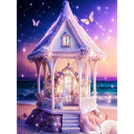Castle-Full Round Drill Diamond Painting-30x40cm
