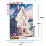 Castle-Full Round Drill Diamond Painting-30x40cm