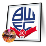 Bolton Wanderers Football Club-Full Round Diamond Painting-30x30cm