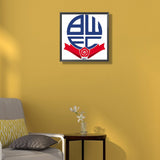 Bolton Wanderers Football Club-Full Round Diamond Painting-30x30cm