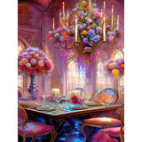 Antique furniture-Full Round Diamond Painting-30x40cm